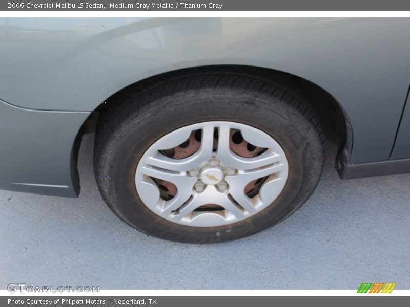 Medium Gray Metallic / Titanium Gray 2006 Chevrolet Malibu LS Sedan