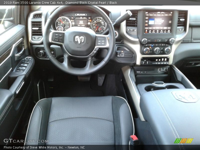 Dashboard of 2019 3500 Laramie Crew Cab 4x4