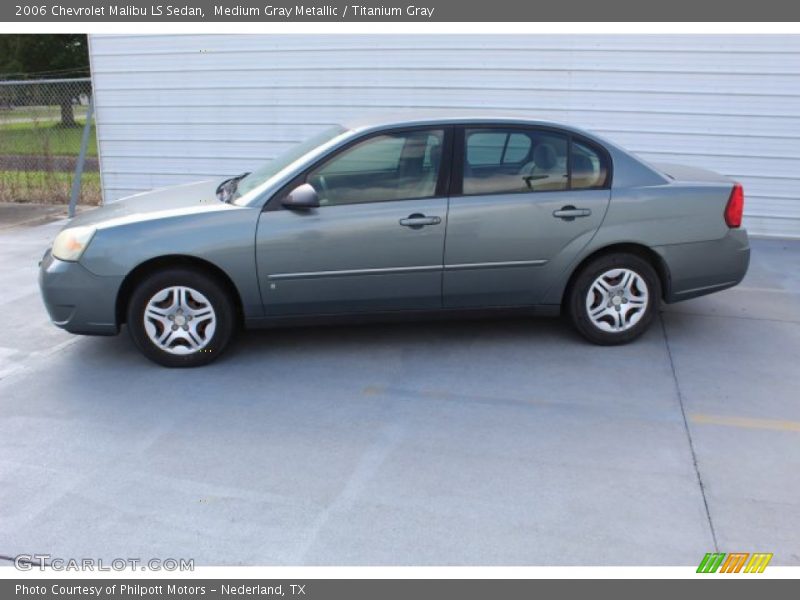 Medium Gray Metallic / Titanium Gray 2006 Chevrolet Malibu LS Sedan