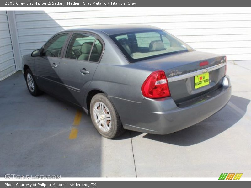 Medium Gray Metallic / Titanium Gray 2006 Chevrolet Malibu LS Sedan