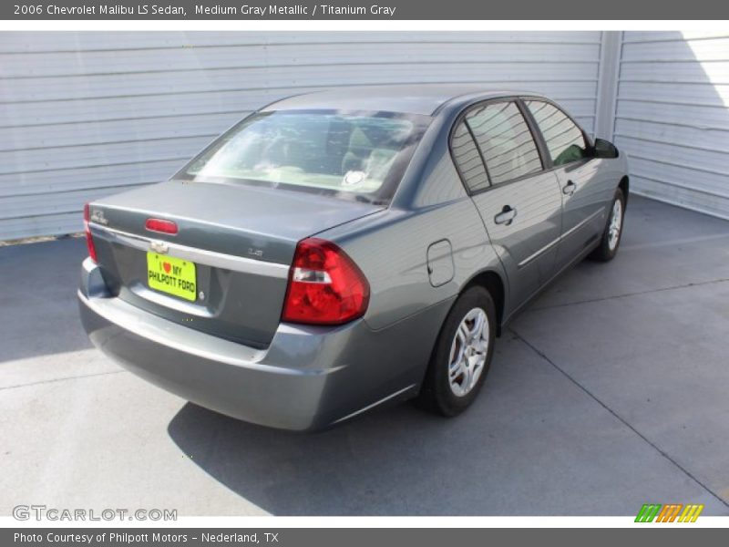 Medium Gray Metallic / Titanium Gray 2006 Chevrolet Malibu LS Sedan