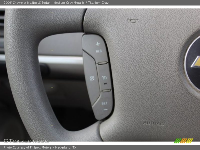 Medium Gray Metallic / Titanium Gray 2006 Chevrolet Malibu LS Sedan