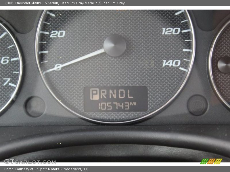 Medium Gray Metallic / Titanium Gray 2006 Chevrolet Malibu LS Sedan