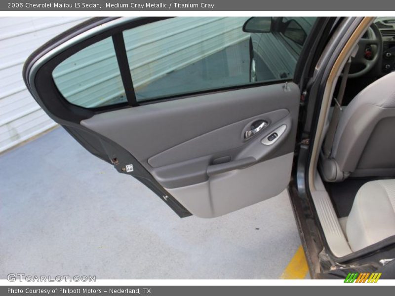 Medium Gray Metallic / Titanium Gray 2006 Chevrolet Malibu LS Sedan