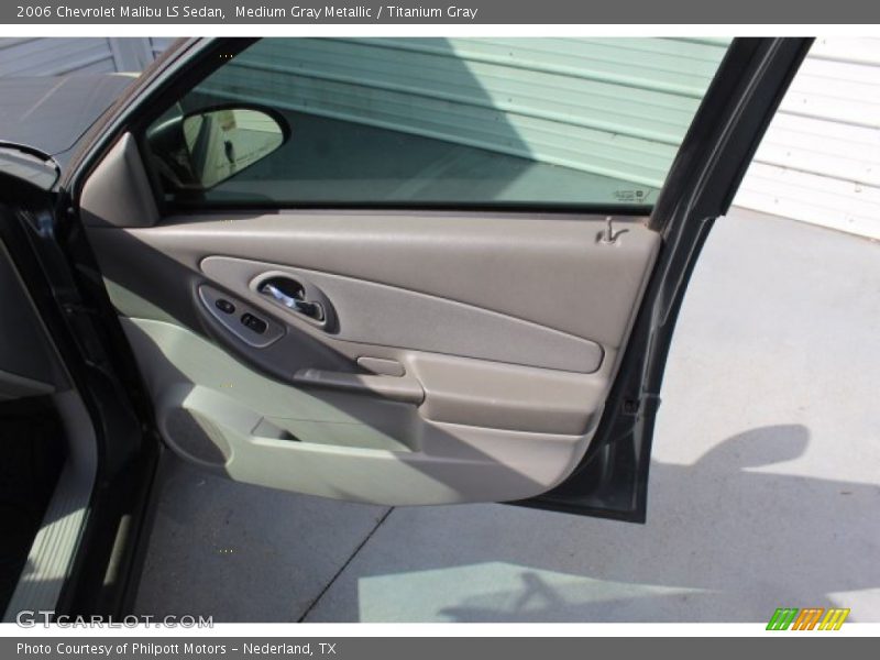 Medium Gray Metallic / Titanium Gray 2006 Chevrolet Malibu LS Sedan