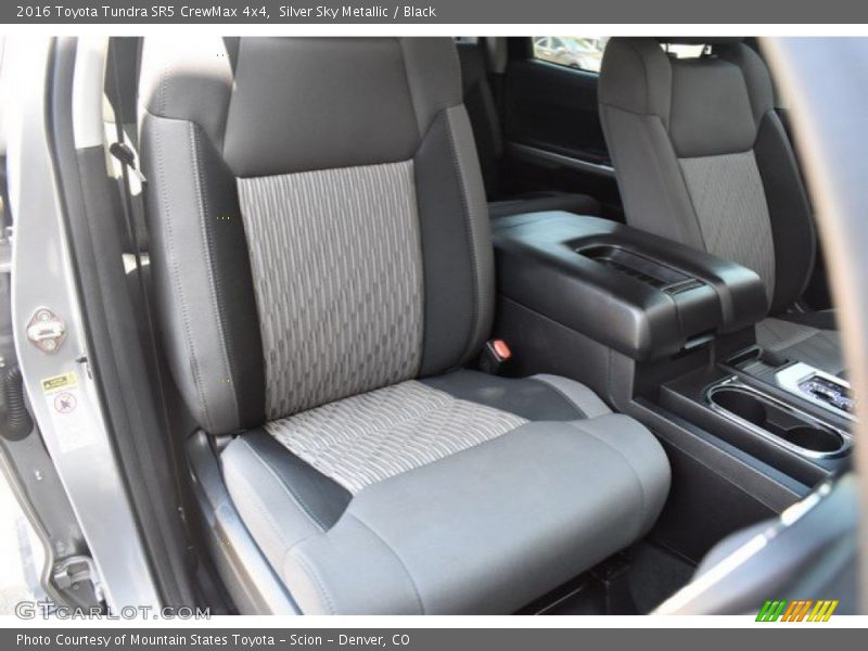 Silver Sky Metallic / Black 2016 Toyota Tundra SR5 CrewMax 4x4