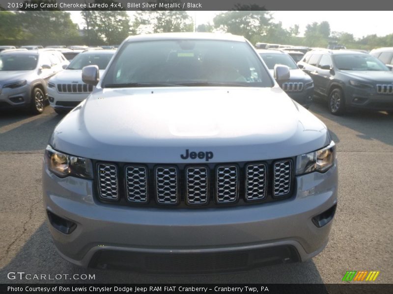 Billet Silver Metallic / Black 2019 Jeep Grand Cherokee Laredo 4x4