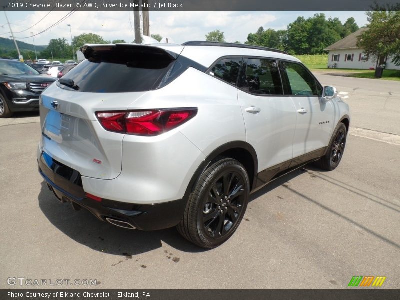 Silver Ice Metallic / Jet Black 2019 Chevrolet Blazer RS AWD