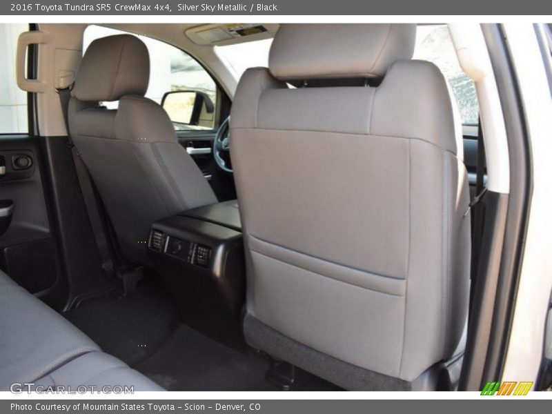 Silver Sky Metallic / Black 2016 Toyota Tundra SR5 CrewMax 4x4