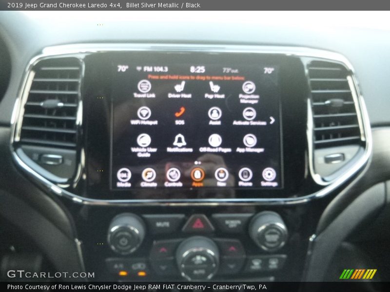 Billet Silver Metallic / Black 2019 Jeep Grand Cherokee Laredo 4x4
