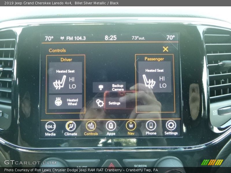 Billet Silver Metallic / Black 2019 Jeep Grand Cherokee Laredo 4x4