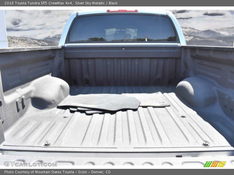 Silver Sky Metallic / Black 2016 Toyota Tundra SR5 CrewMax 4x4