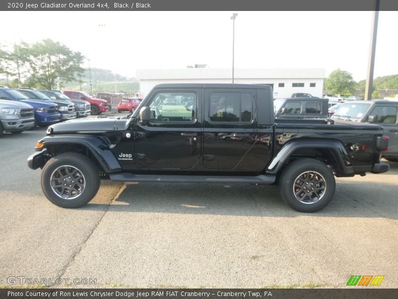 Black / Black 2020 Jeep Gladiator Overland 4x4