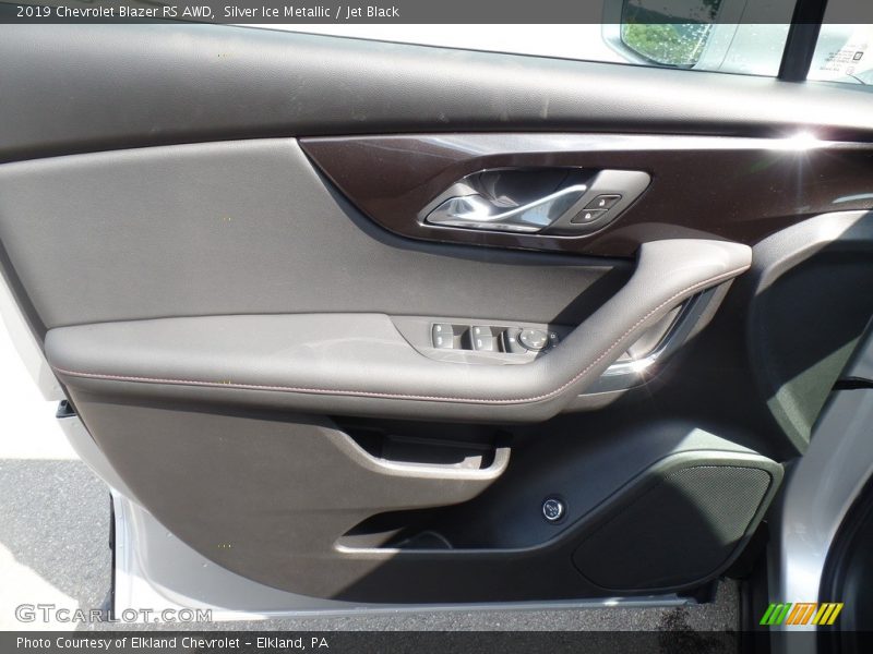Silver Ice Metallic / Jet Black 2019 Chevrolet Blazer RS AWD