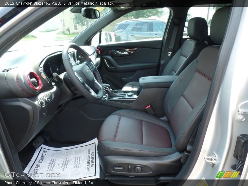 Silver Ice Metallic / Jet Black 2019 Chevrolet Blazer RS AWD