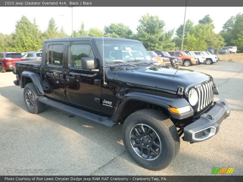 Black / Black 2020 Jeep Gladiator Overland 4x4