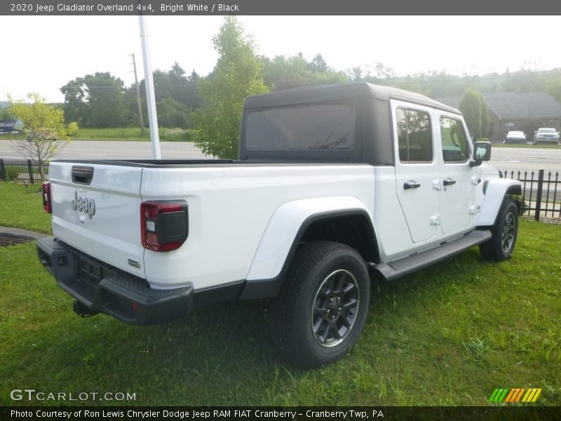 Bright White / Black 2020 Jeep Gladiator Overland 4x4