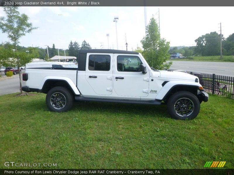 Bright White / Black 2020 Jeep Gladiator Overland 4x4