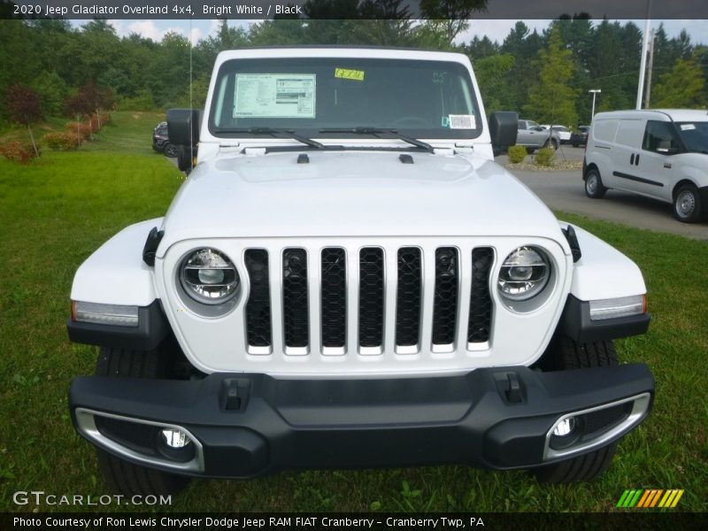 Bright White / Black 2020 Jeep Gladiator Overland 4x4