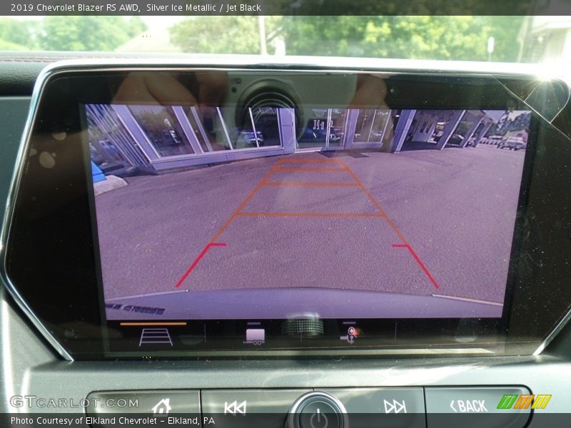 Silver Ice Metallic / Jet Black 2019 Chevrolet Blazer RS AWD