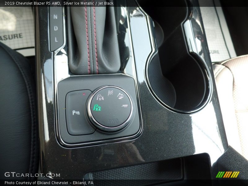 Silver Ice Metallic / Jet Black 2019 Chevrolet Blazer RS AWD