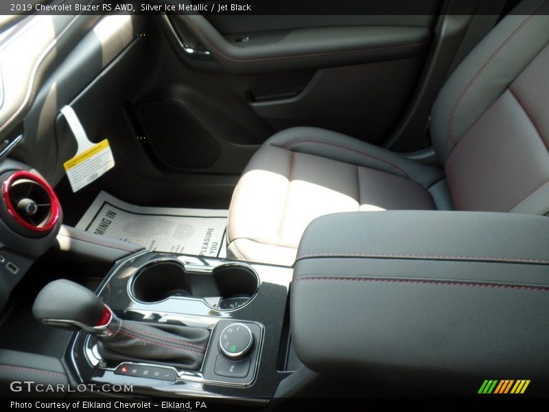 Silver Ice Metallic / Jet Black 2019 Chevrolet Blazer RS AWD