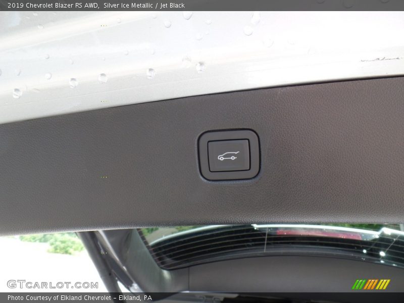 Silver Ice Metallic / Jet Black 2019 Chevrolet Blazer RS AWD