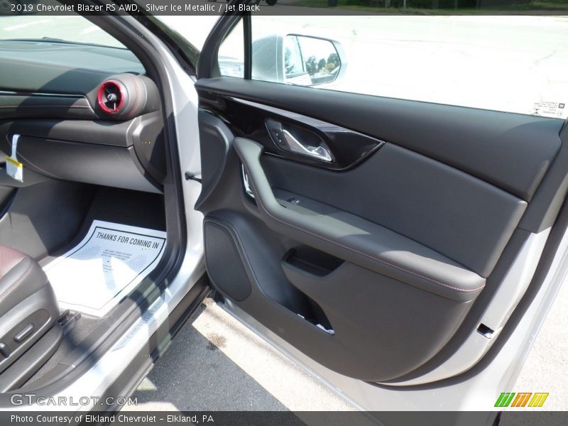 Silver Ice Metallic / Jet Black 2019 Chevrolet Blazer RS AWD