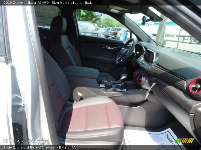 Silver Ice Metallic / Jet Black 2019 Chevrolet Blazer RS AWD