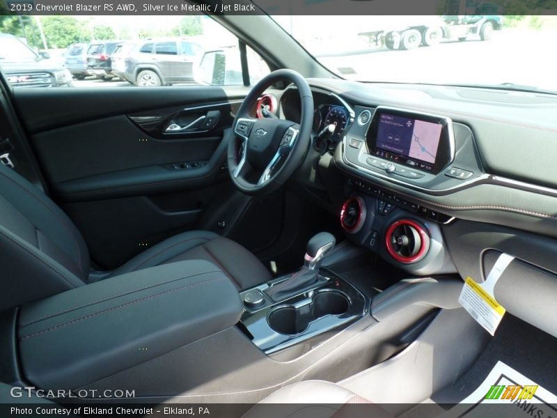 Silver Ice Metallic / Jet Black 2019 Chevrolet Blazer RS AWD