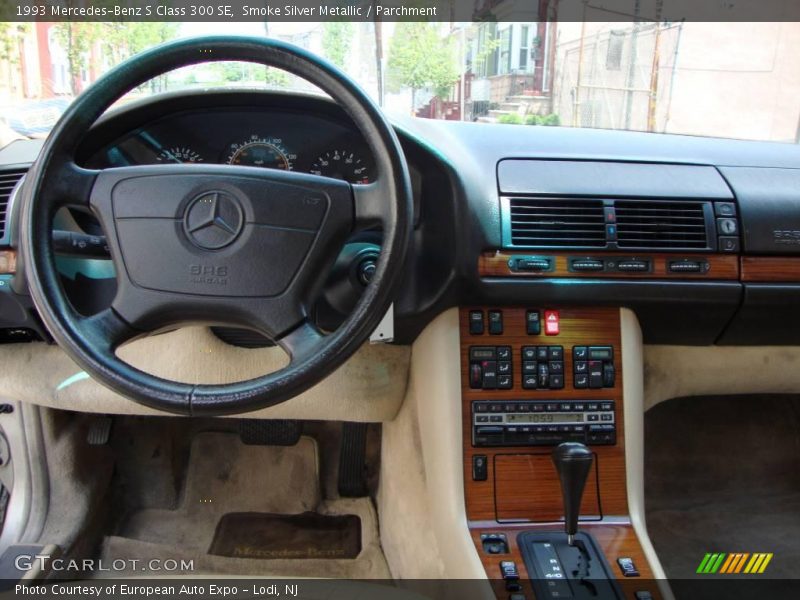 Smoke Silver Metallic / Parchment 1993 Mercedes-Benz S Class 300 SE