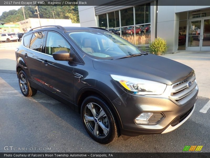 Magnetic / Charcoal Black 2017 Ford Escape SE 4WD