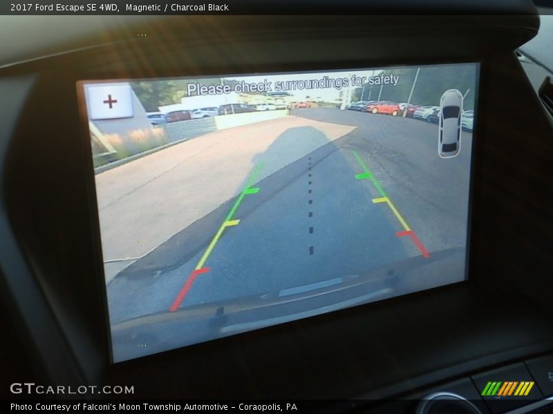 Magnetic / Charcoal Black 2017 Ford Escape SE 4WD
