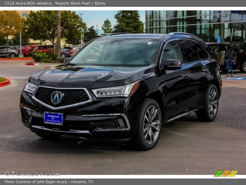 Majestic Black Pearl / Ebony 2019 Acura MDX Advance