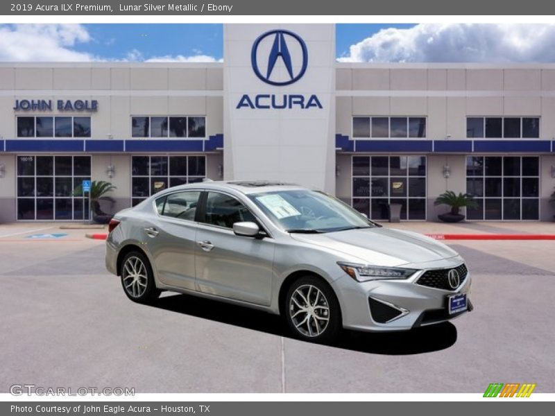 Lunar Silver Metallic / Ebony 2019 Acura ILX Premium