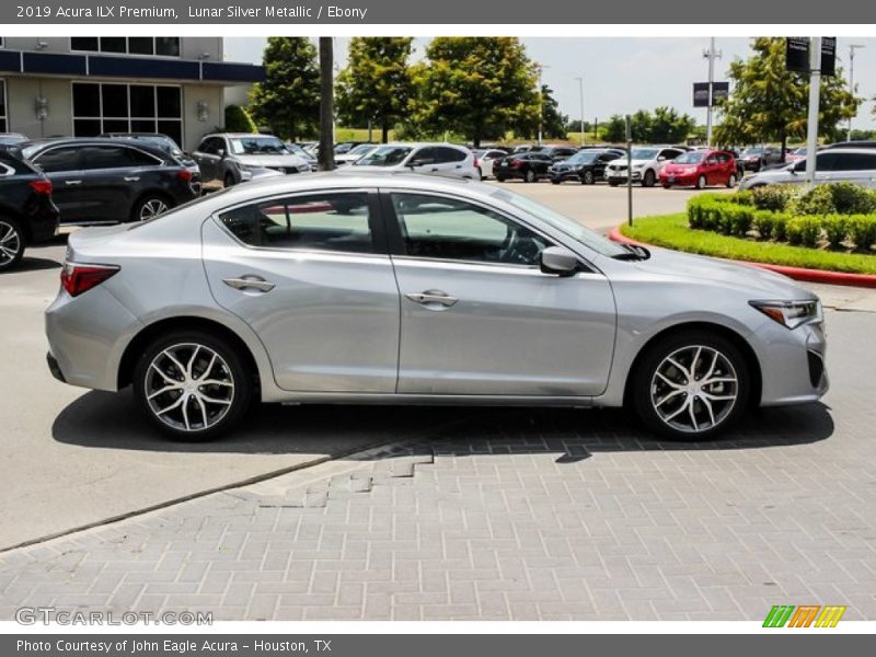 Lunar Silver Metallic / Ebony 2019 Acura ILX Premium