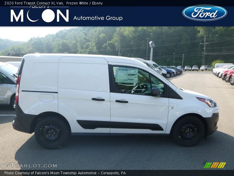 Frozen White / Ebony 2020 Ford Transit Connect XL Van