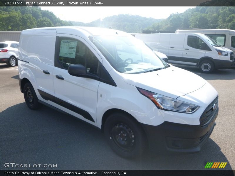 Frozen White / Ebony 2020 Ford Transit Connect XL Van