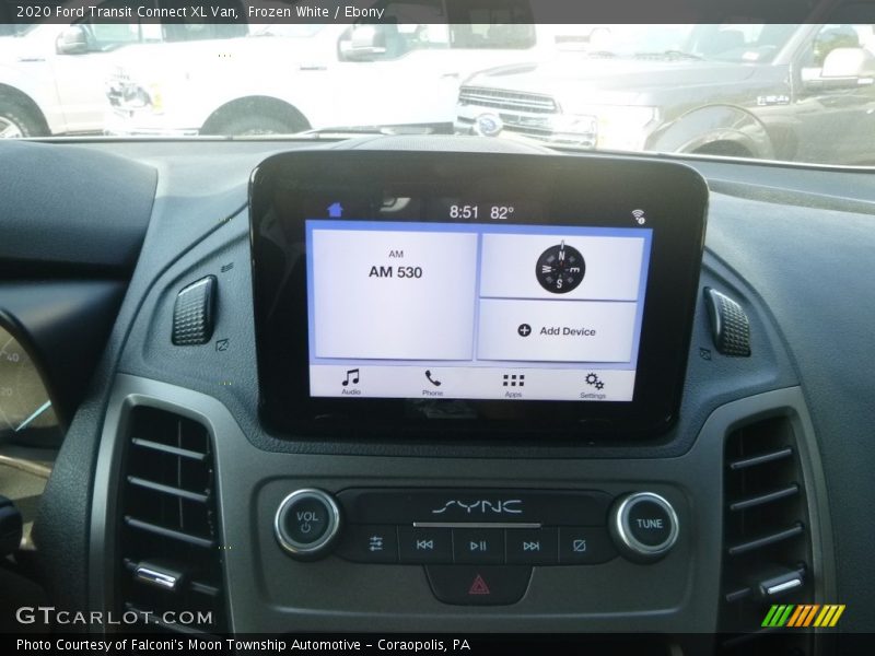 Frozen White / Ebony 2020 Ford Transit Connect XL Van