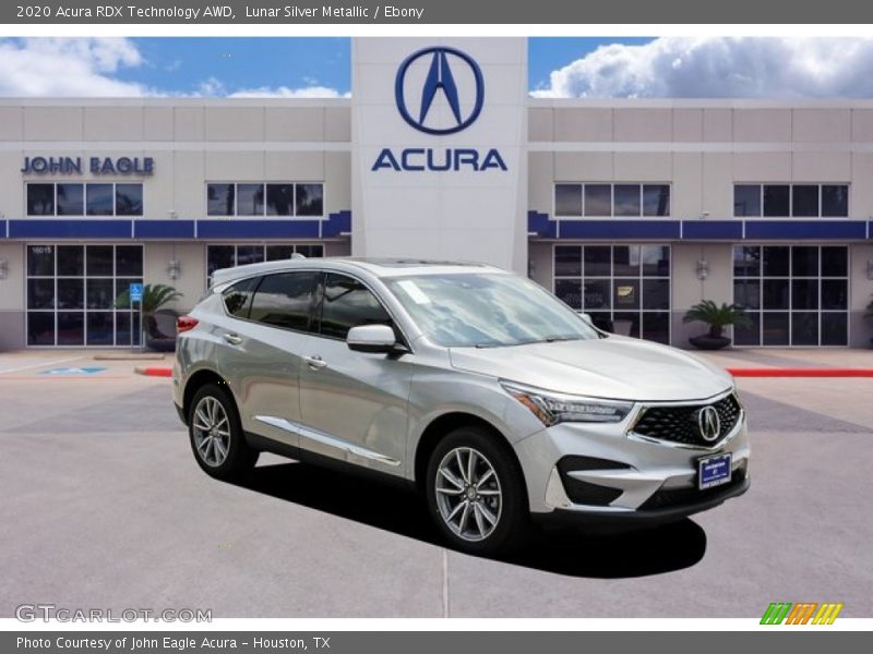 Lunar Silver Metallic / Ebony 2020 Acura RDX Technology AWD