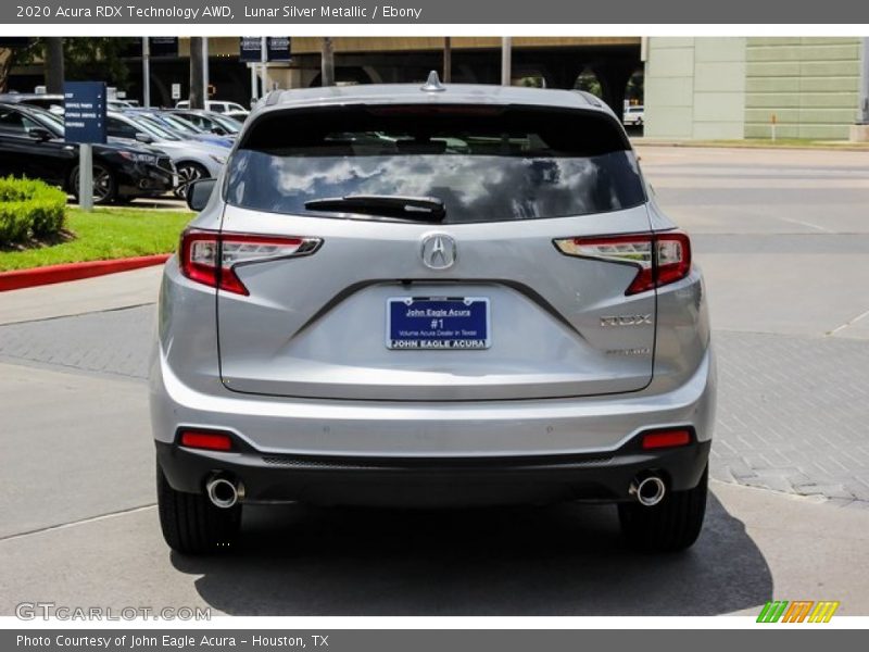 Lunar Silver Metallic / Ebony 2020 Acura RDX Technology AWD