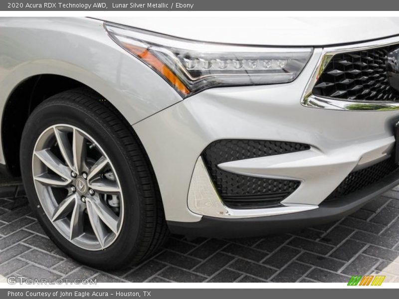 Lunar Silver Metallic / Ebony 2020 Acura RDX Technology AWD