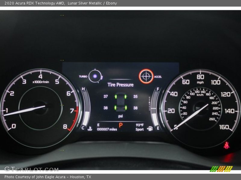  2020 RDX Technology AWD Technology AWD Gauges