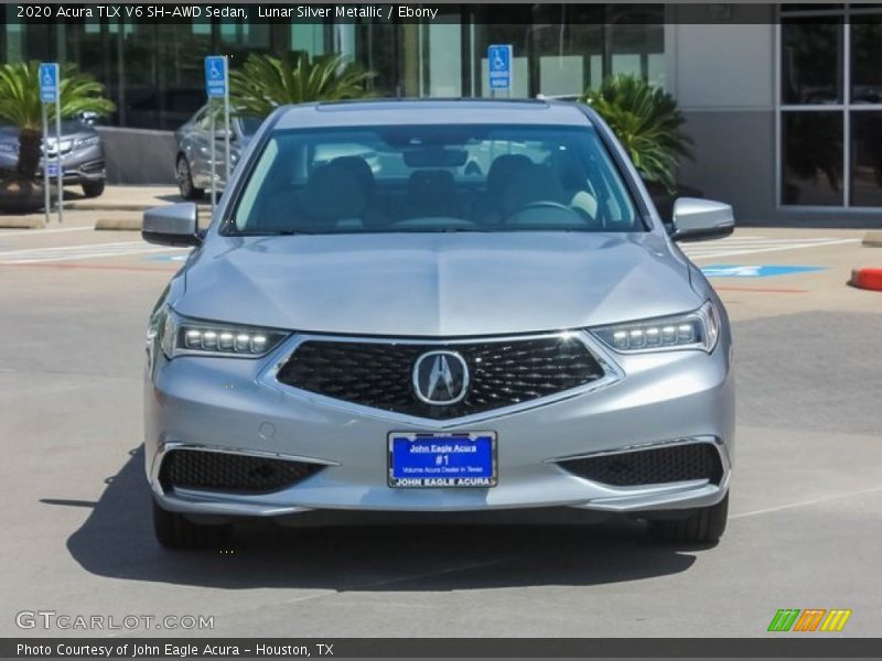 Lunar Silver Metallic / Ebony 2020 Acura TLX V6 SH-AWD Sedan