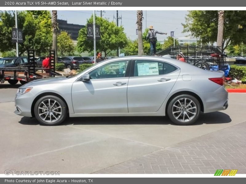 Lunar Silver Metallic / Ebony 2020 Acura TLX V6 SH-AWD Sedan