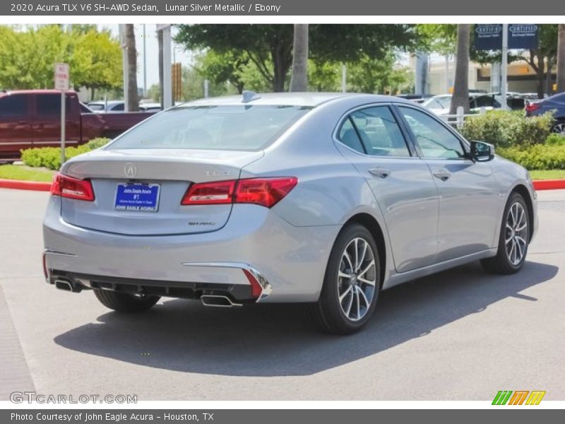 Lunar Silver Metallic / Ebony 2020 Acura TLX V6 SH-AWD Sedan