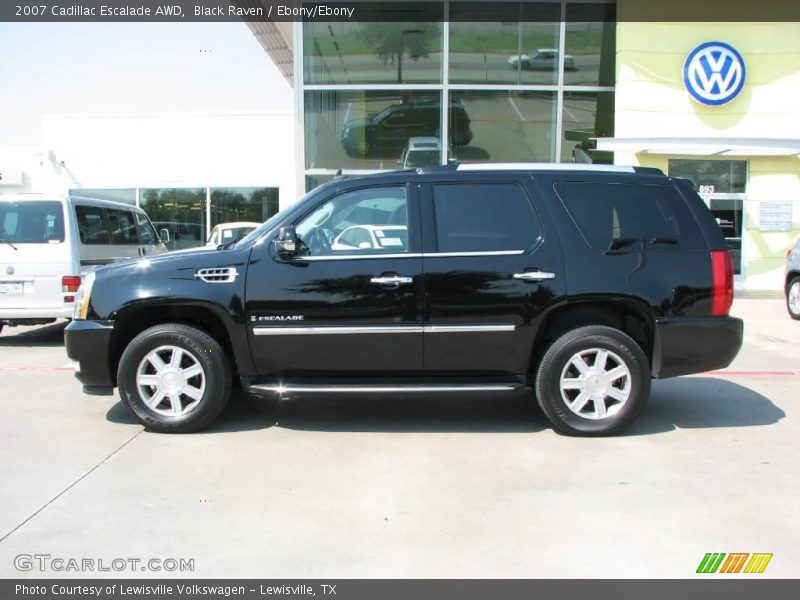Black Raven / Ebony/Ebony 2007 Cadillac Escalade AWD