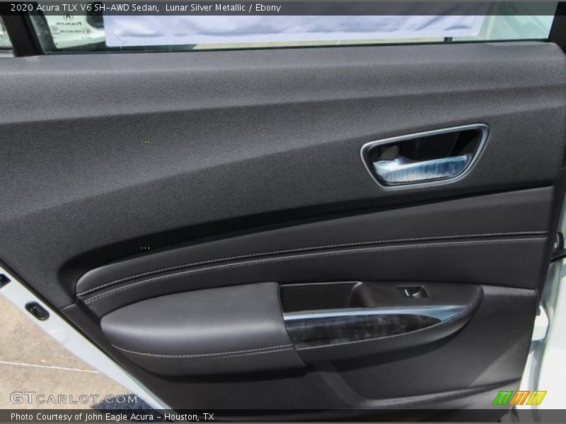 Lunar Silver Metallic / Ebony 2020 Acura TLX V6 SH-AWD Sedan