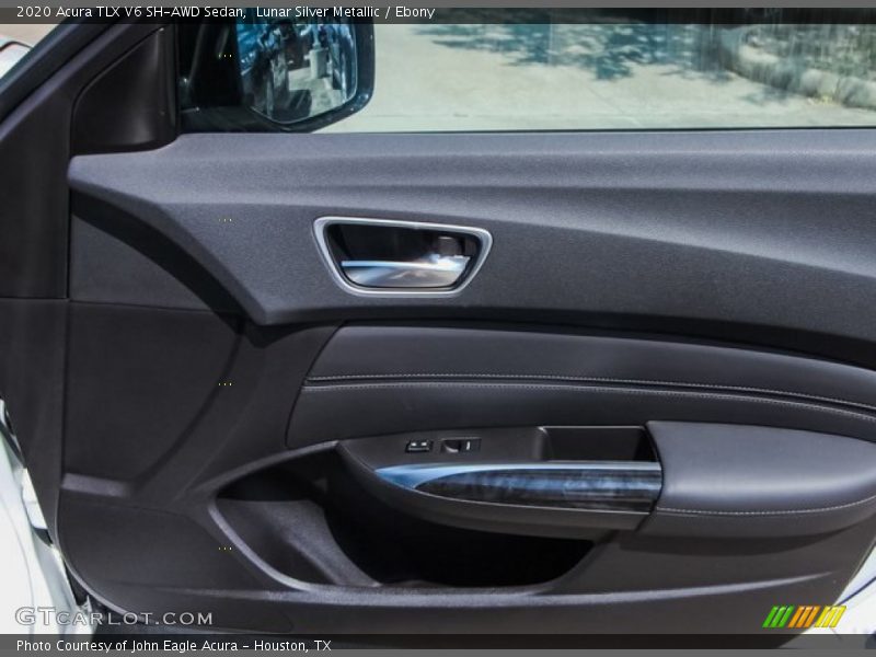 Lunar Silver Metallic / Ebony 2020 Acura TLX V6 SH-AWD Sedan