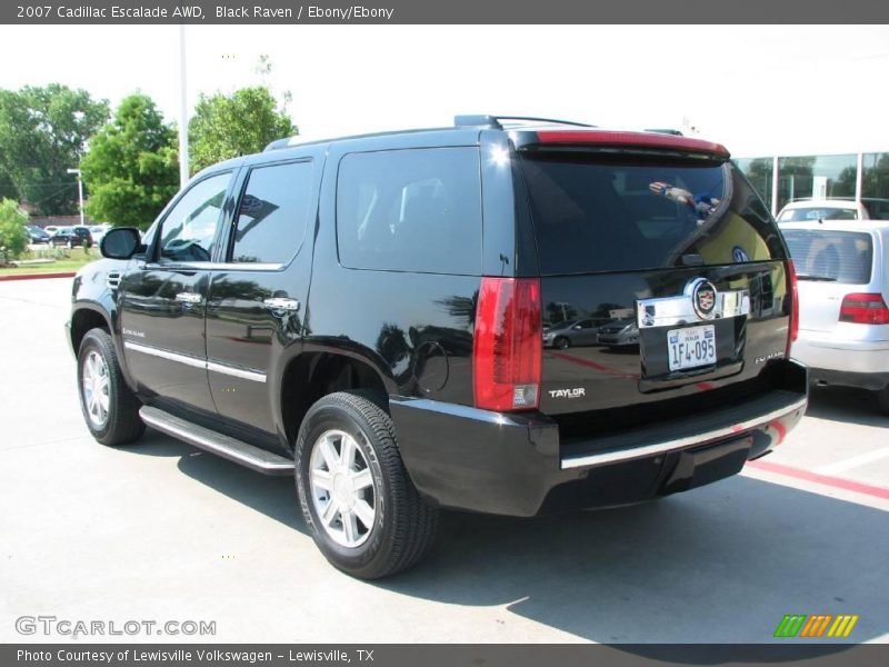 Black Raven / Ebony/Ebony 2007 Cadillac Escalade AWD